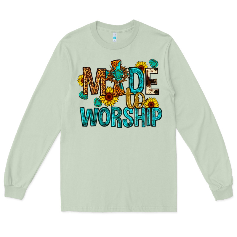 Made To Worship Long Sleeve Tee by Artiststas | Teevron