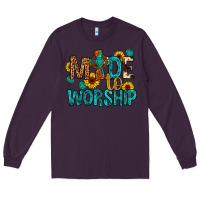 Plum made to worship Long Sleeve Tee - Artiststas