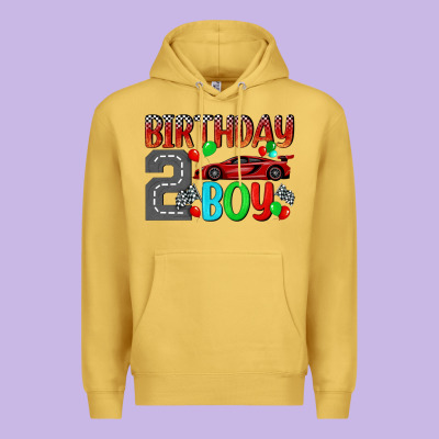 Birthday Boy 2 Premium Hoodie Designed By Bundleandbundleshop