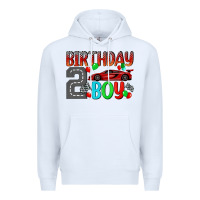 White birthday boy 2 Premium Hoodie - BundleAndBundleShop