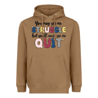 Toasted Coconut you may see me struggle Heavyweight Hoodie - MaliasSmallBusiness