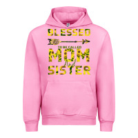 Fuchsia Pink Blessed Mom And Sister Urban Hoodie - Bettercallsaul