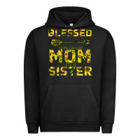 Pigment Black Blessed Mom And Sister Urban Hoodie - Bettercallsaul