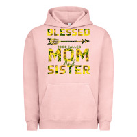 Pigment Salmon Blessed Mom And Sister Urban Hoodie - Bettercallsaul