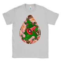 Moon Dust american football and western roses teardrop Classic Tee - BundleAndBundleShop
