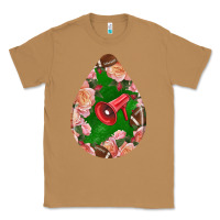 Toasted Coconut american football and western roses teardrop Classic Tee - BundleAndBundleShop