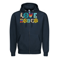 Navy love rodeo Zipper Hoodie - AdoDesignShop