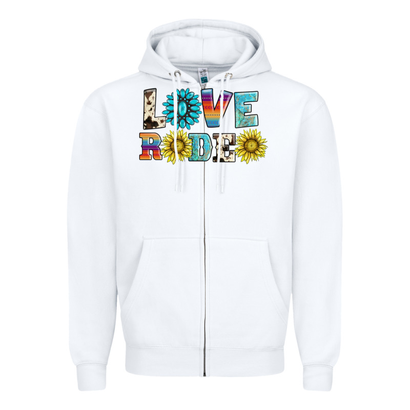 Love Rodeo Zipper Hoodie by AdoDesignShop | Teevron