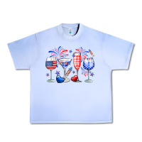 Grape Ice 4th of July wine glasses Urban Heavy Tee - Neo Western