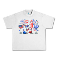 Lunar Rock 4th of July wine glasses Urban Heavy Tee - Neo Western