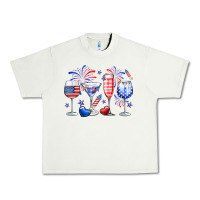 Pistachio 4th of July wine glasses Urban Heavy Tee - Neo Western