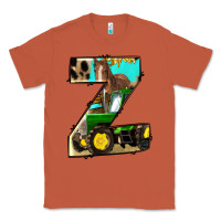 Copper farm life alphabet lowercase letters z Classic Tee - BundleAndBundleShop