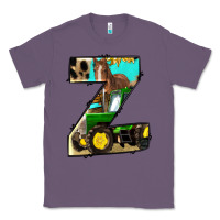 Lavender farm life alphabet lowercase letters z Classic Tee - BundleAndBundleShop