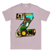 Lilac farm life alphabet lowercase letters z Classic Tee - BundleAndBundleShop