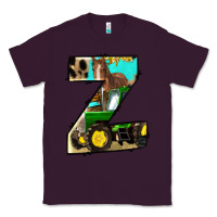 Plum farm life alphabet lowercase letters z Classic Tee - BundleAndBundleShop
