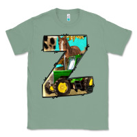 Sage farm life alphabet lowercase letters z Classic Tee - BundleAndBundleShop