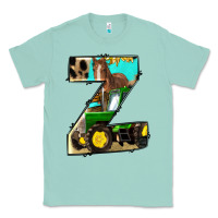 Seafoam farm life alphabet lowercase letters z Classic Tee - BundleAndBundleShop