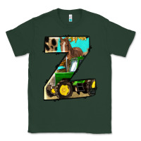 Sports Green farm life alphabet lowercase letters z Classic Tee - BundleAndBundleShop