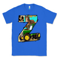True Royal farm life alphabet lowercase letters z Classic Tee - BundleAndBundleShop