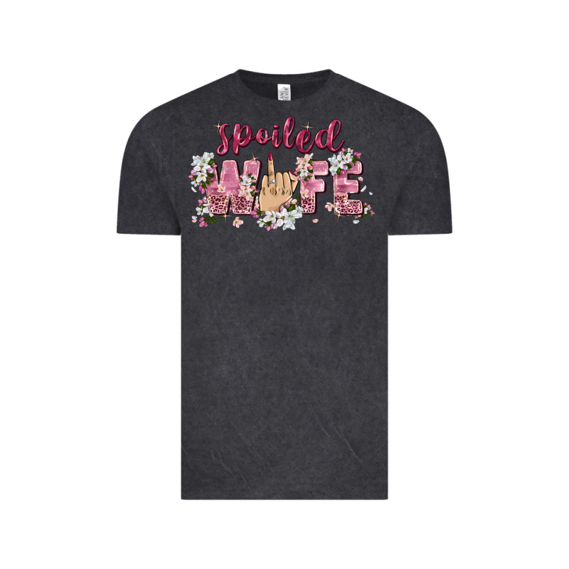 Spoiled Wife Vintage Tee by Zillion Design Studio | Teevron