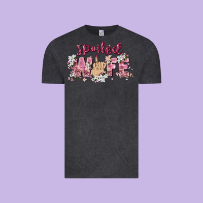 Spoiled Wife Vintage Tee Designed By Zillion Design Studio