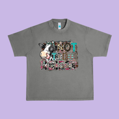 Not Today Heifer Urban Heavy Tee Designed By Sublimationcraftshop