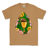 Toasted Coconut american football and western roses teardrop Classic Tee - BundleAndBundleShop
