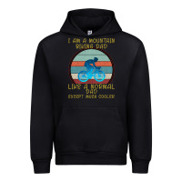 Black I Am A Mountain Biking Dad Urban Hoodie - Bettercallsaul