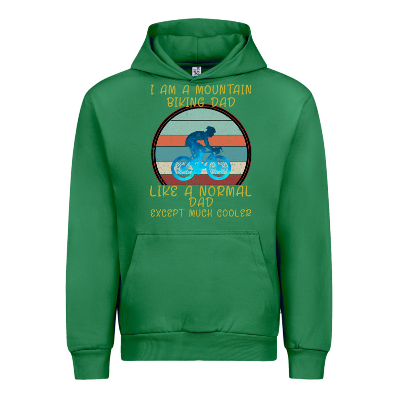 I Am A Mountain Biking Dad Urban Hoodie by Bettercallsaul | Teevron