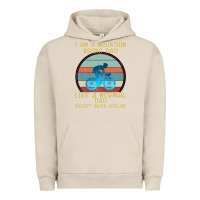 Pigment French Oak I Am A Mountain Biking Dad Urban Hoodie - Bettercallsaul