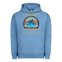 Pigment Pebble Blue I Am A Mountain Biking Dad Urban Hoodie - Bettercallsaul