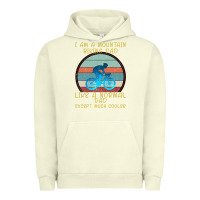Pigment Pistachio I Am A Mountain Biking Dad Urban Hoodie - Bettercallsaul