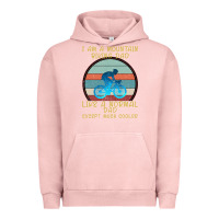 Pigment Salmon I Am A Mountain Biking Dad Urban Hoodie - Bettercallsaul