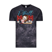 Cloud Black t ball mom Vintage Tee - Zillion Design Studio
