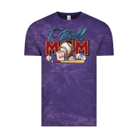 Cloud Purple t ball mom Vintage Tee - Zillion Design Studio