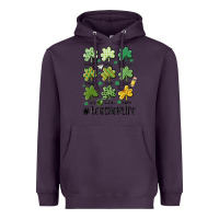 Plum teacher st.patrick's Heavyweight Hoodie - MaliasSmallBusiness