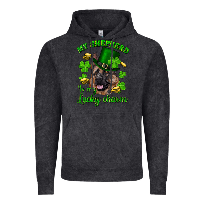 St.patrick's Day My Shepherd Is My Lucky Charm Vintage Hoodie by RanaPortraitStore | Teevron