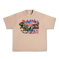 Burro Rawrrr in the USA 4th of july Urban Heavy Tee - CowGirlArtShop