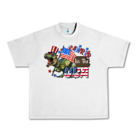 Lunar Rock Rawrrr in the USA 4th of july Urban Heavy Tee - CowGirlArtShop