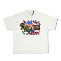 Pistachio Rawrrr in the USA 4th of july Urban Heavy Tee - CowGirlArtShop