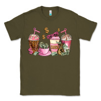 Army Green boss lady coffee cups Classic Tee - AdoDesignShop