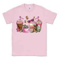 Bubblegum Pink boss lady coffee cups Classic Tee - AdoDesignShop