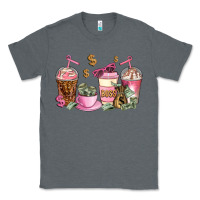 Charcoal Heather boss lady coffee cups Classic Tee - AdoDesignShop