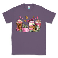 Lavender boss lady coffee cups Classic Tee - AdoDesignShop