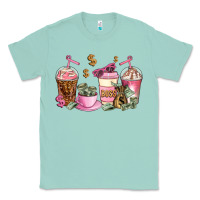 Seafoam boss lady coffee cups Classic Tee - AdoDesignShop