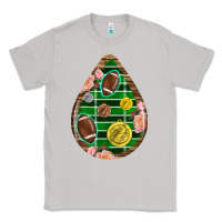 Moon Dust american football and western roses teardrop Classic Tee - BundleAndBundleShop