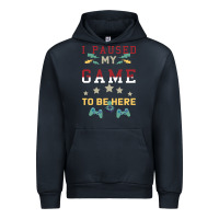 Navy I Paused My Game To Be Here Urban Hoodie - Bettercallsaul