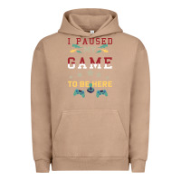 Pigment Burro I Paused My Game To Be Here Urban Hoodie - Bettercallsaul