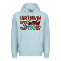 Blue Mist birthday boy 3 Premium Hoodie - BundleAndBundleShop