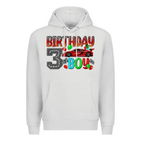Dove Grey birthday boy 3 Premium Hoodie - BundleAndBundleShop